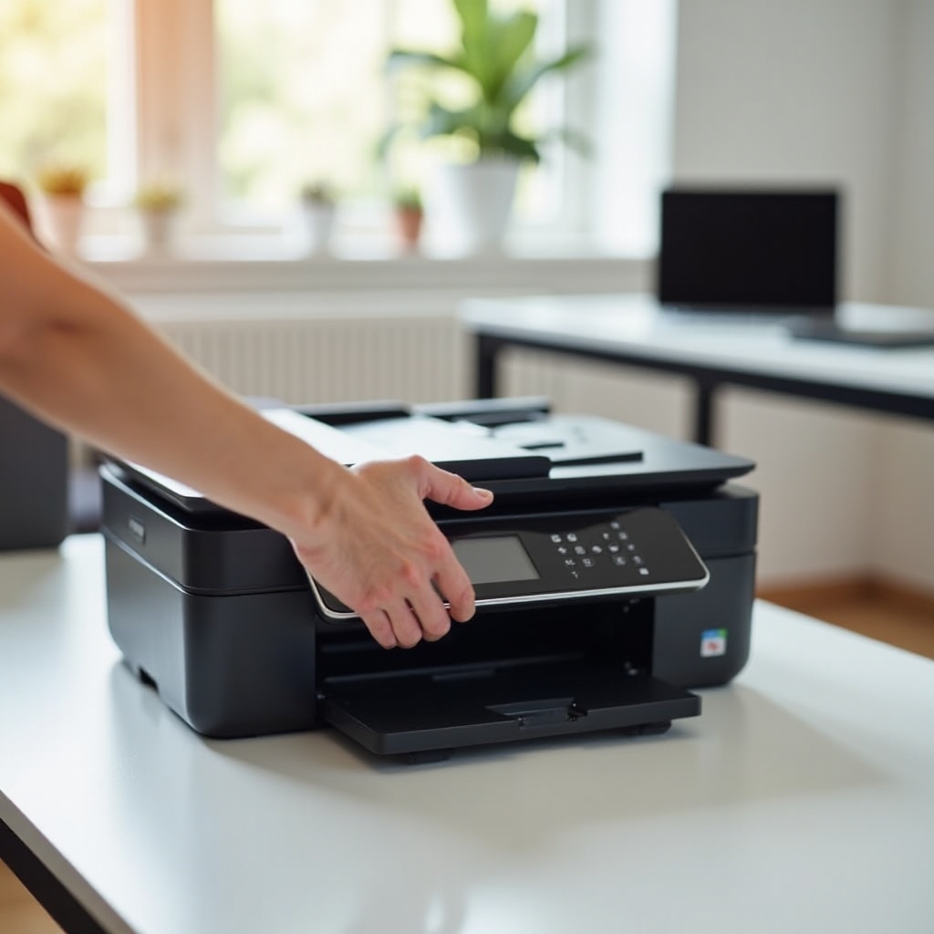 hoe verander je de wifi van de printer