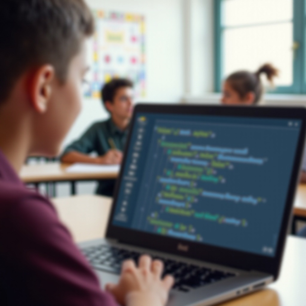 hoe je inspectie op een school-Chromebook krijgt